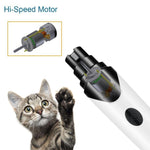 Rechargeable Dog Nail Grinders USB Charged - Go Pug
