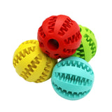 Blue Extra-tough Rubber Ball Toy - Go Pug