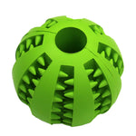 Green Extra-tough Rubber Ball Toy - Go Pug
