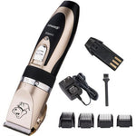 US/EU Plug Rechargeable Electrical Pet Clipper Professional Grooming Kit - Go Pug