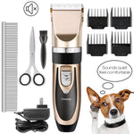 US/EU Plug Rechargeable Electrical Pet Clipper Professional Grooming Kit - Go Pug