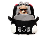 Black Cotton Car Bed for Dogs - Go Pug