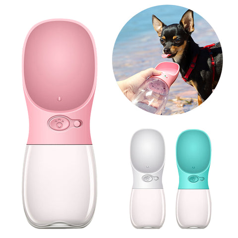 Portable Pet Dog Water Bottle For Small Large Dogs - Go Pug